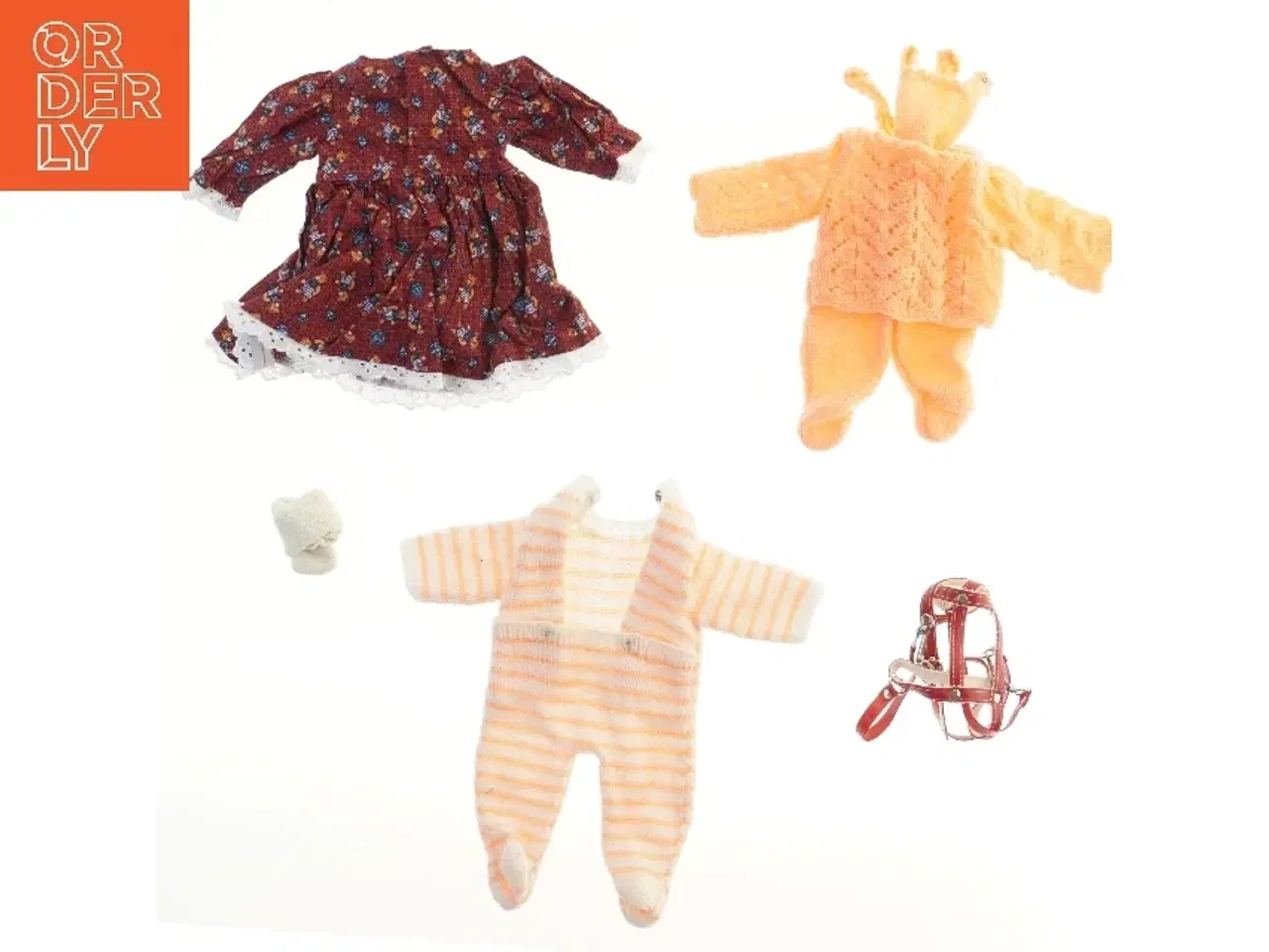 Billede 2 - Dukkeklæder sæt (str. 33 cm)