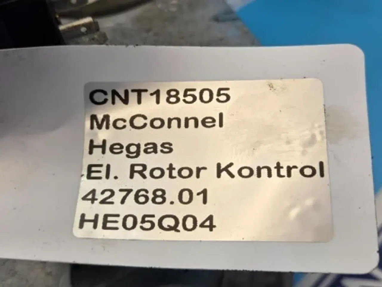 Billede 15 - McConnel Elektrisk Rotor Kontrolventil 42768.01