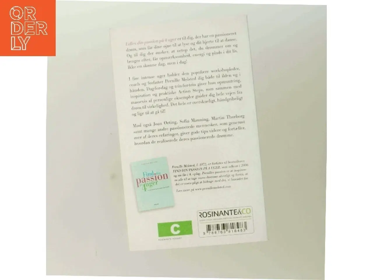 Billede 3 - Udlev din passion på 4 uger : gør drøm til virkelighed : konkrete værktøjer af Pernille Melsted (Bog)