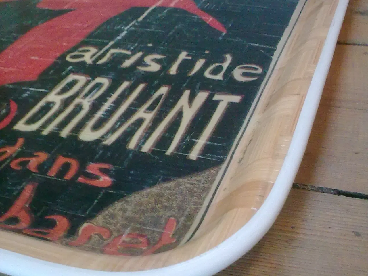 Billede 4 - Fransk kunst print på flet bakke