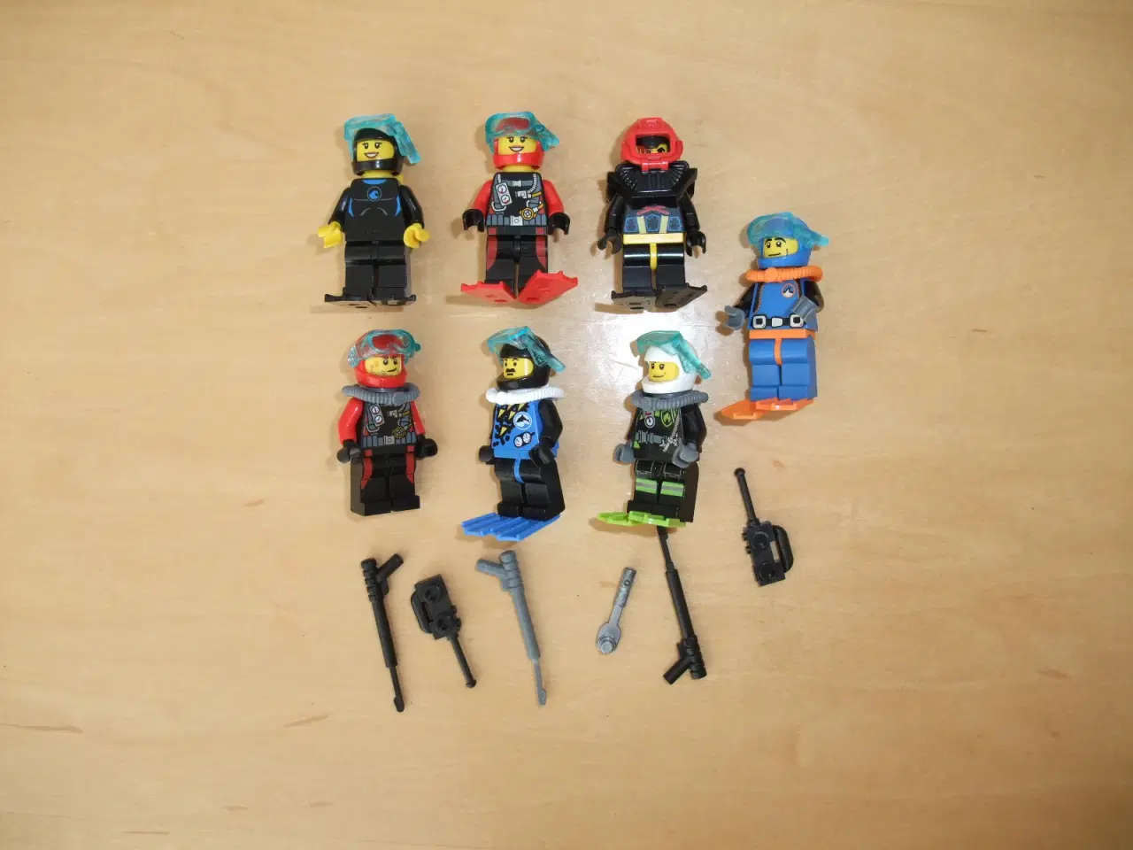 Billede 1 - Lego Diver Figurer