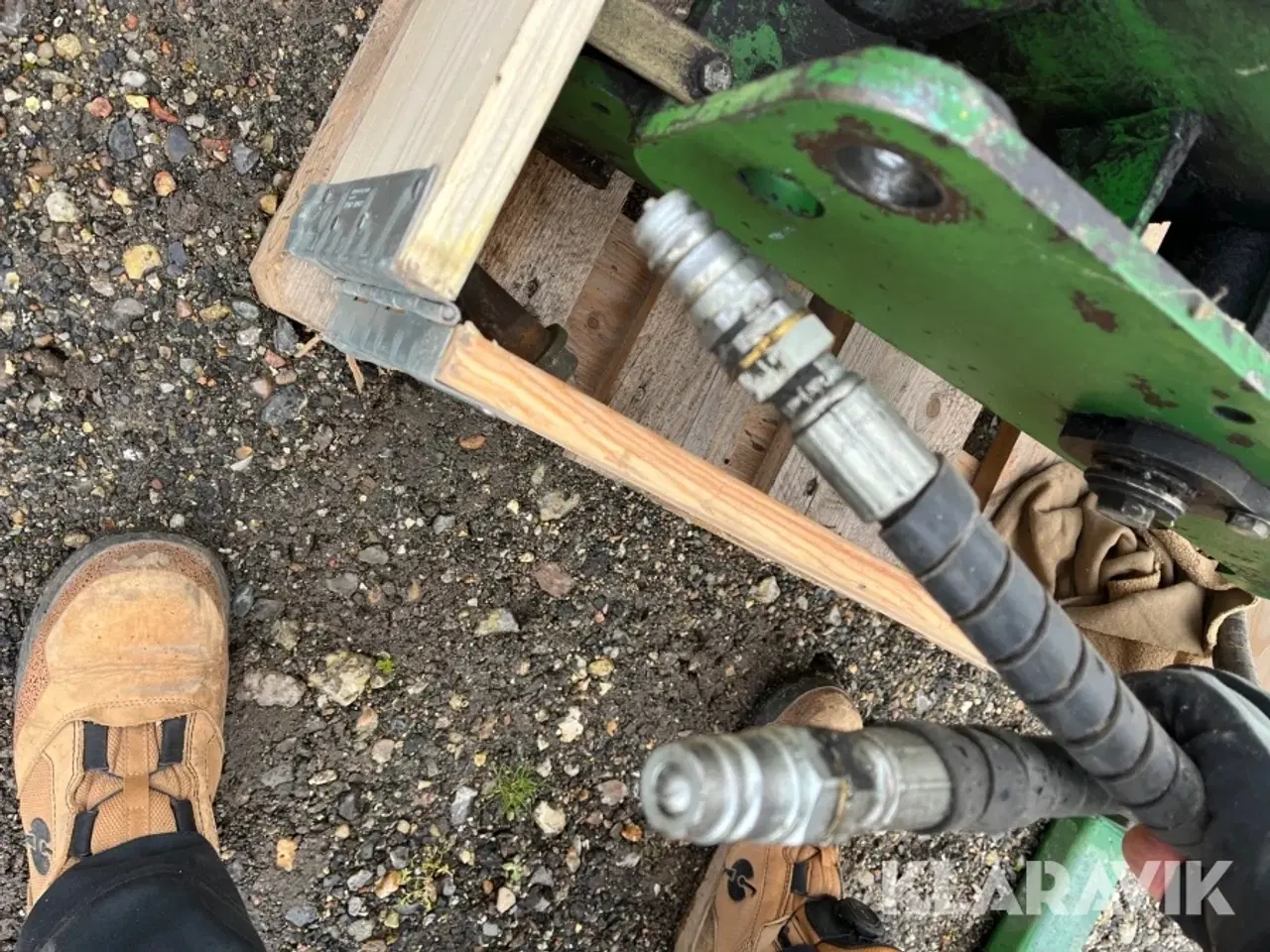 Billede 9 - Kamerastyring/sideforskydning til rækkerenser Garford Robocrop