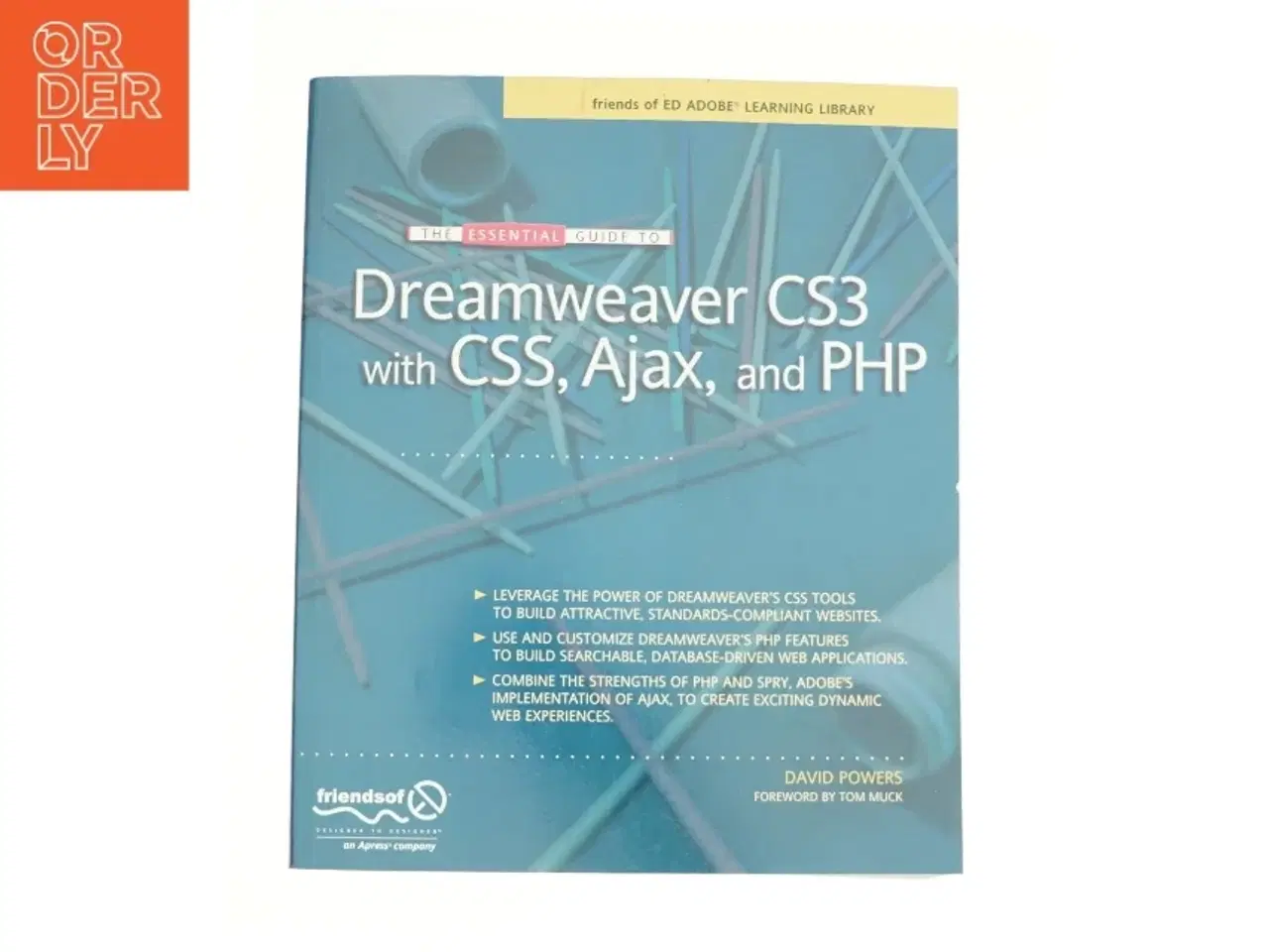 Billede 1 - The Essential Guide to Dreamweaver CS3 with CSS  Ajax  and PHP (eBook Rental) af David Powers (Bog)