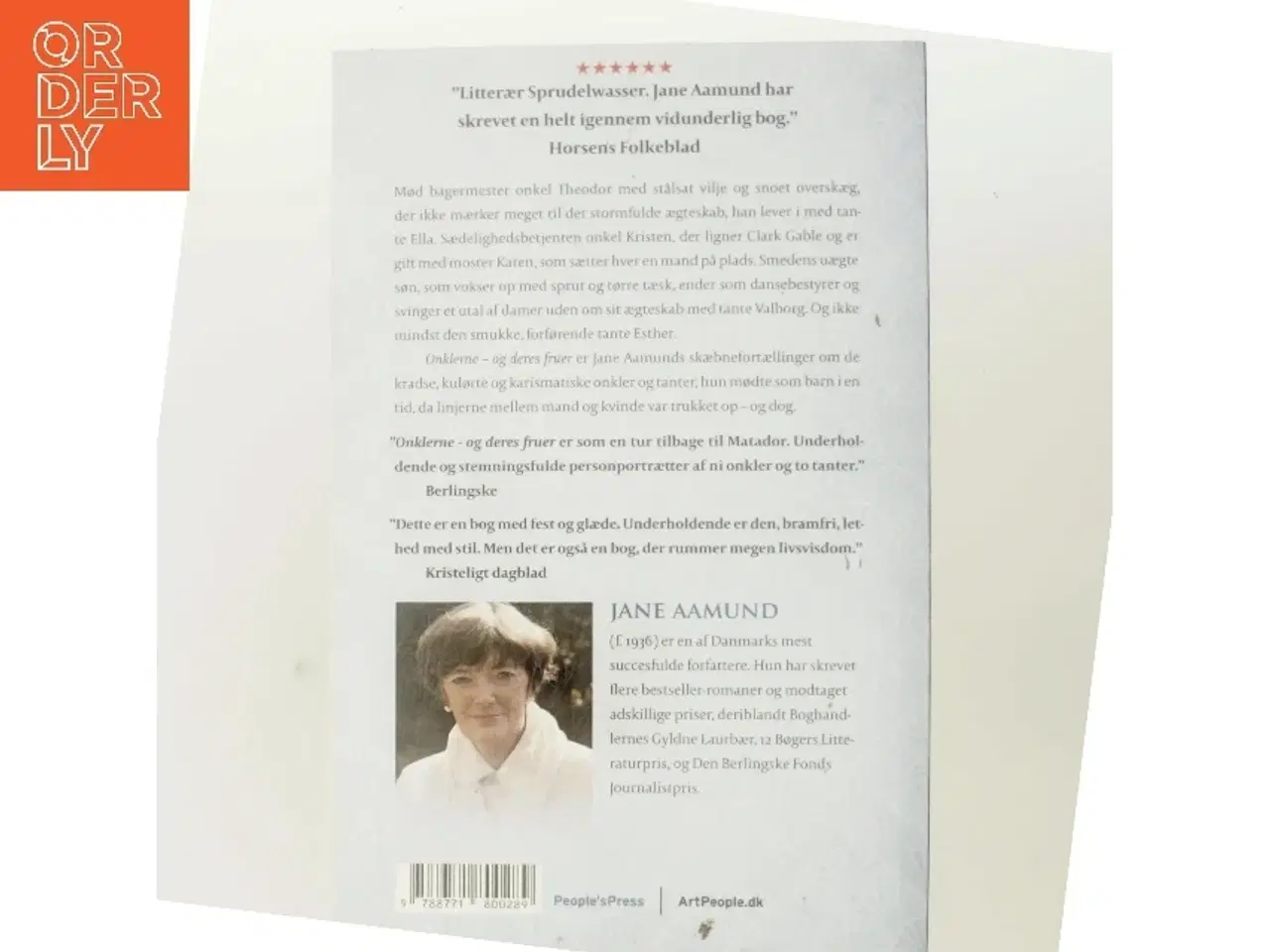 Billede 3 - Onklerne og deres fruer af Jane Aamund (Bog)