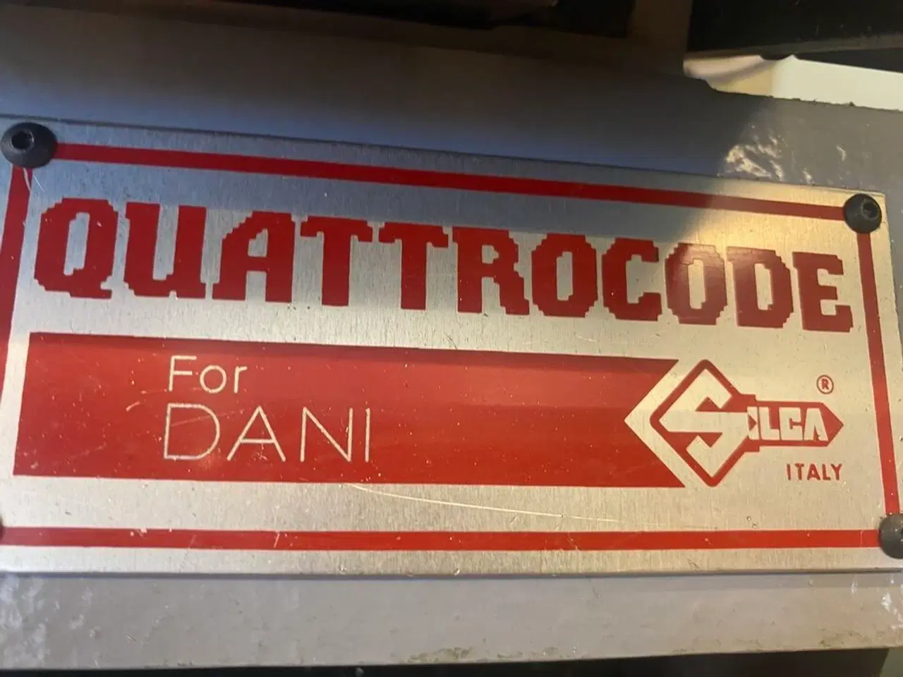 Billede 6 - Nøglesliber SILCA Quattrocode