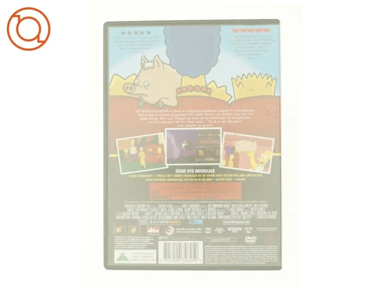 Billede 3 - The Simpsons Movie fra DVD