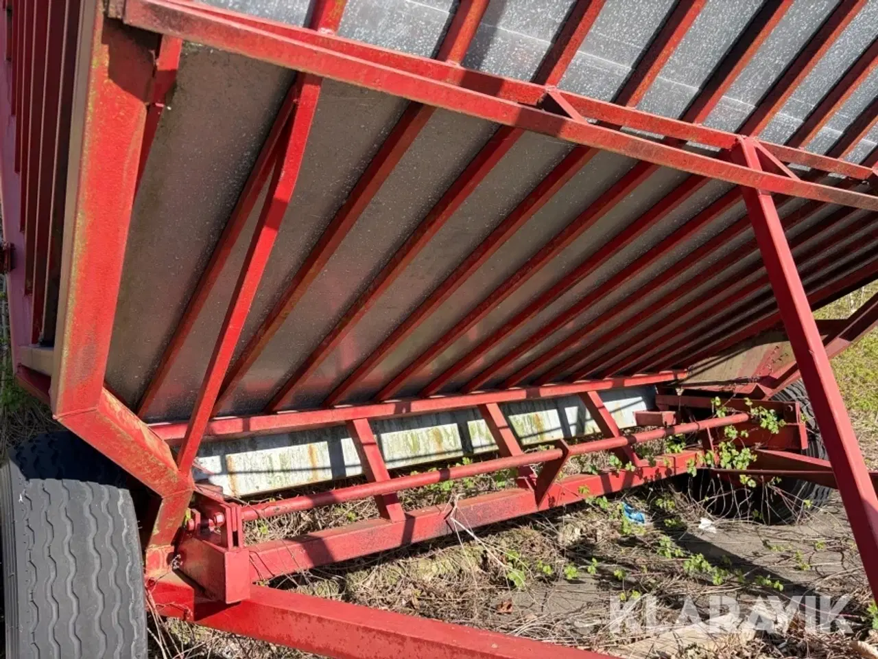 Billede 10 - Halmvogn med sider - 1 styk