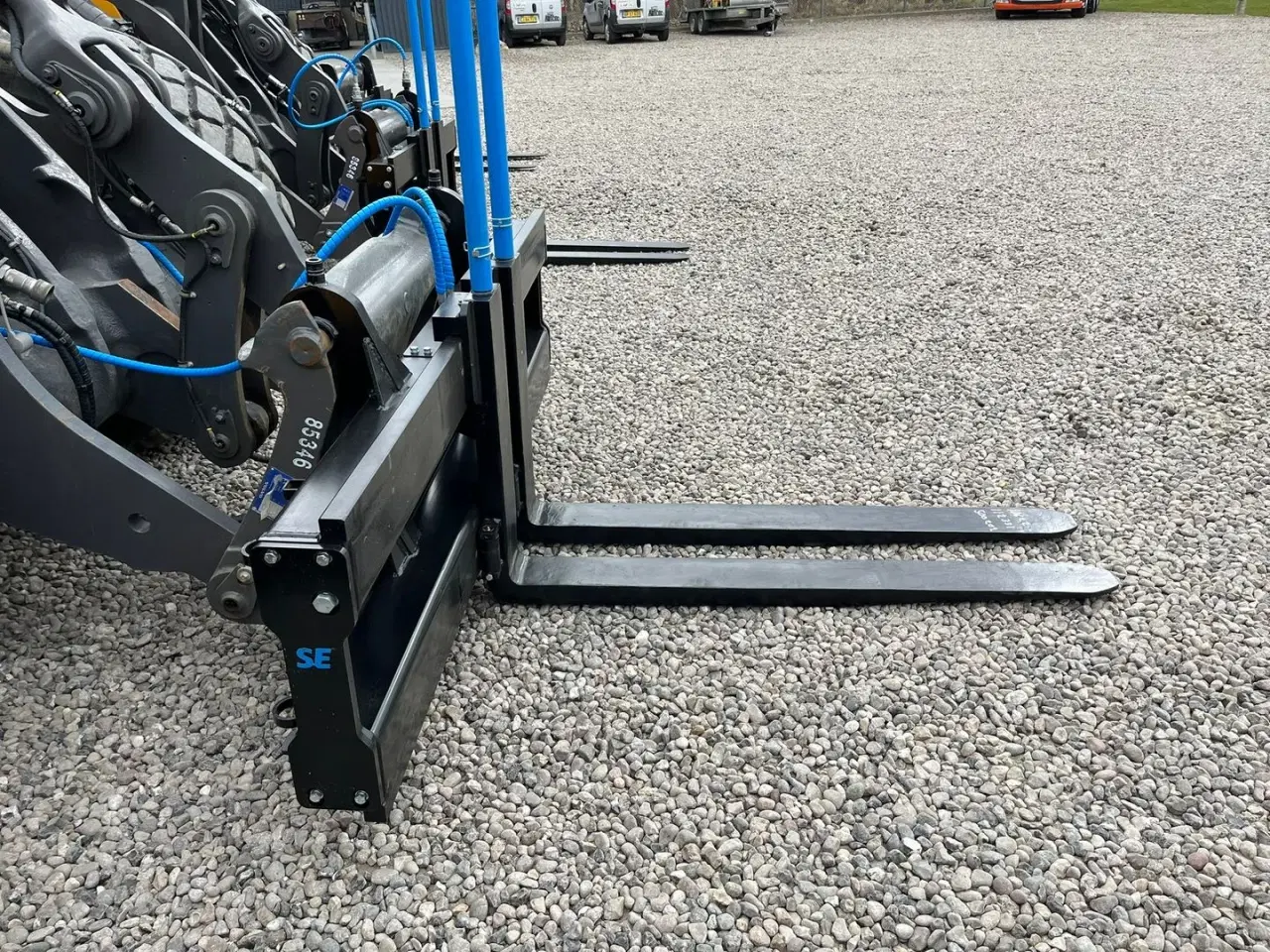 Billede 4 - Volvo Pallegafler SE  10 ton med Volvo-skifte Hydraulisk gaffelflyt og 2,2m slæde