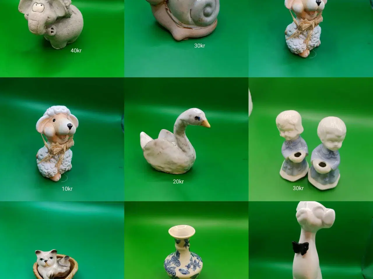 Billede 2 - Forskellige figurer pris står under billede 