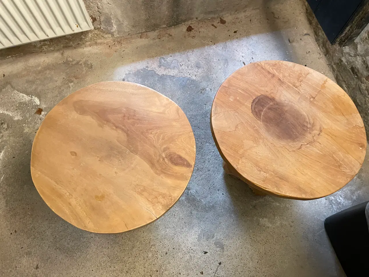 Billede 3 - Sofabord, træbord, træstub, sidebord 