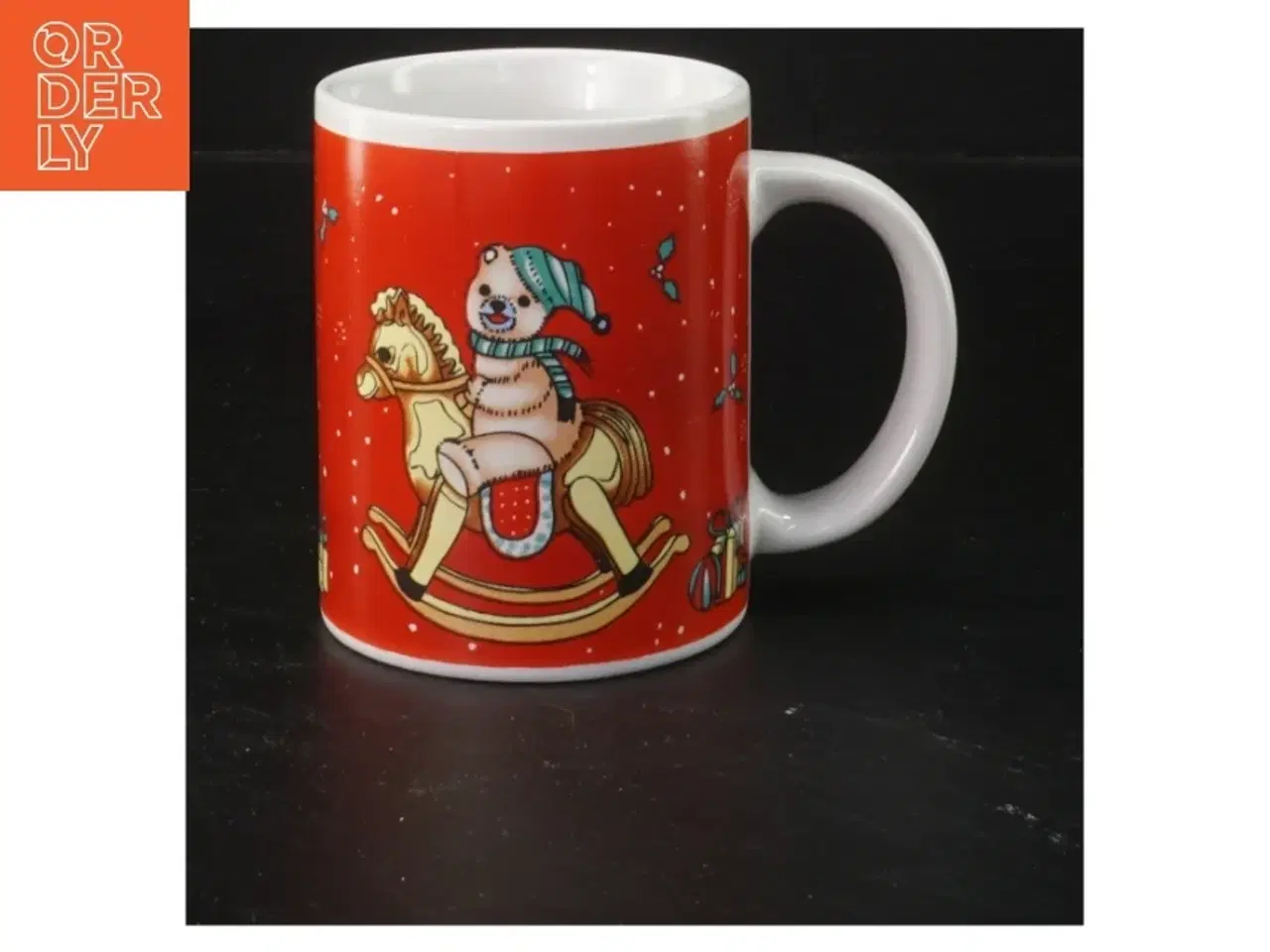 Billede 1 - Jule kop (str. Ø 7,5x9 cm)