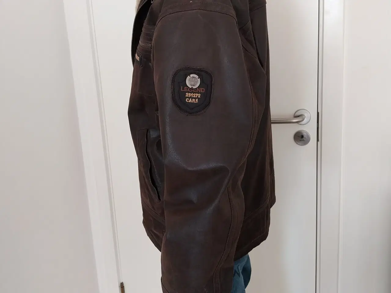 Billede 7 - Pilot jakke 54/XL Klassisk model veteran bil/mc