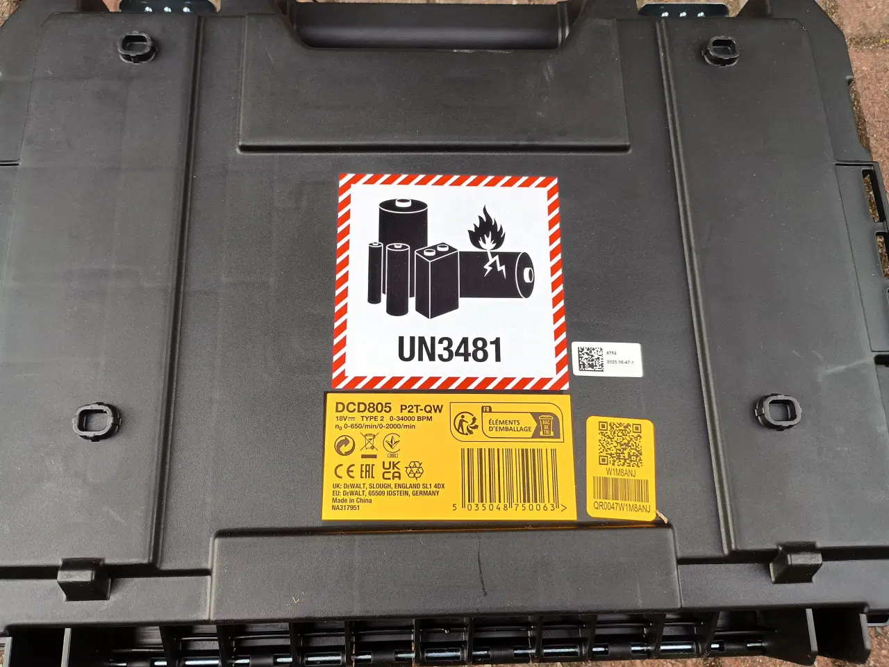 Billede 5 - DeWalt DCD805P2T bore/ skruemaskine. NY.