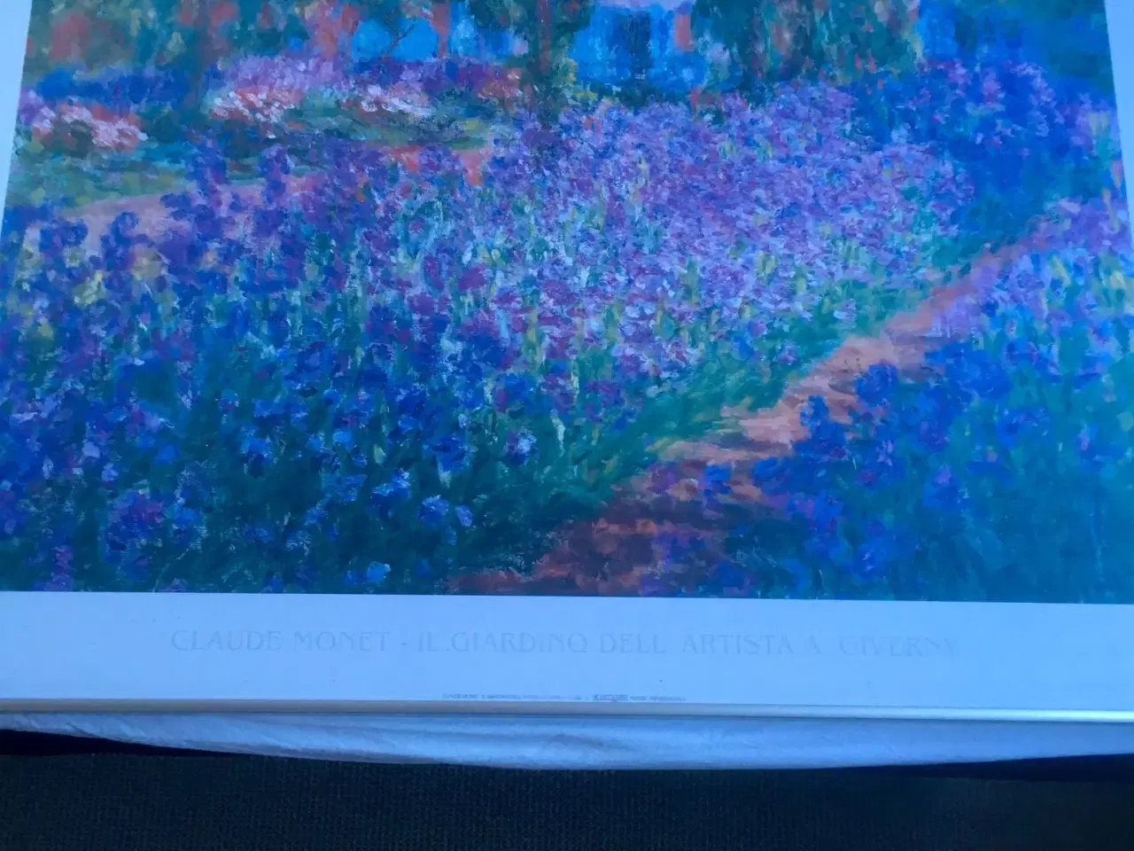 Billede 1 - Flot indrammet Claude Monet