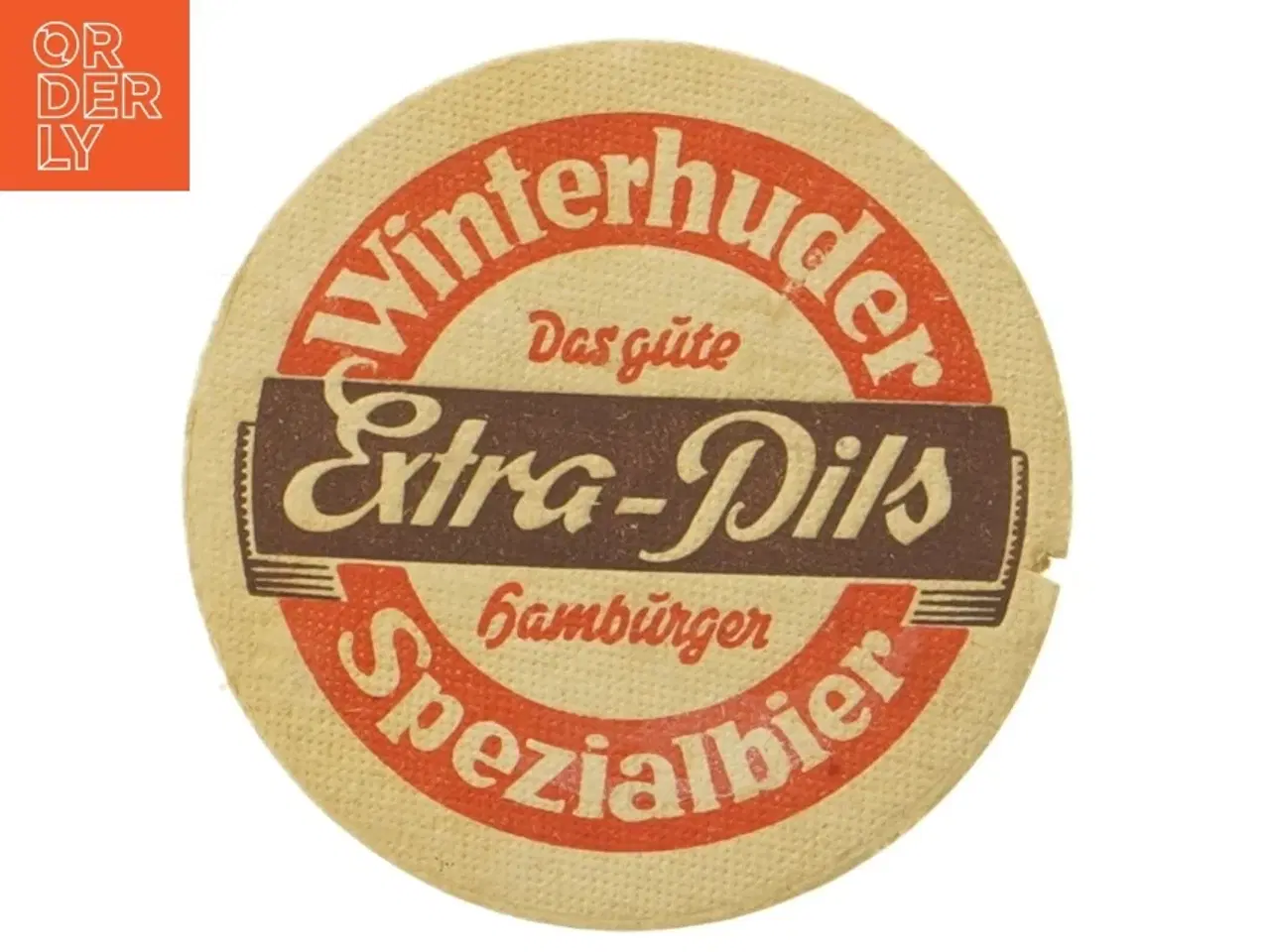Billede 3 - Vintage ølbrikker fra Winterhuder Pilsner (str. Ø. 12 cm)