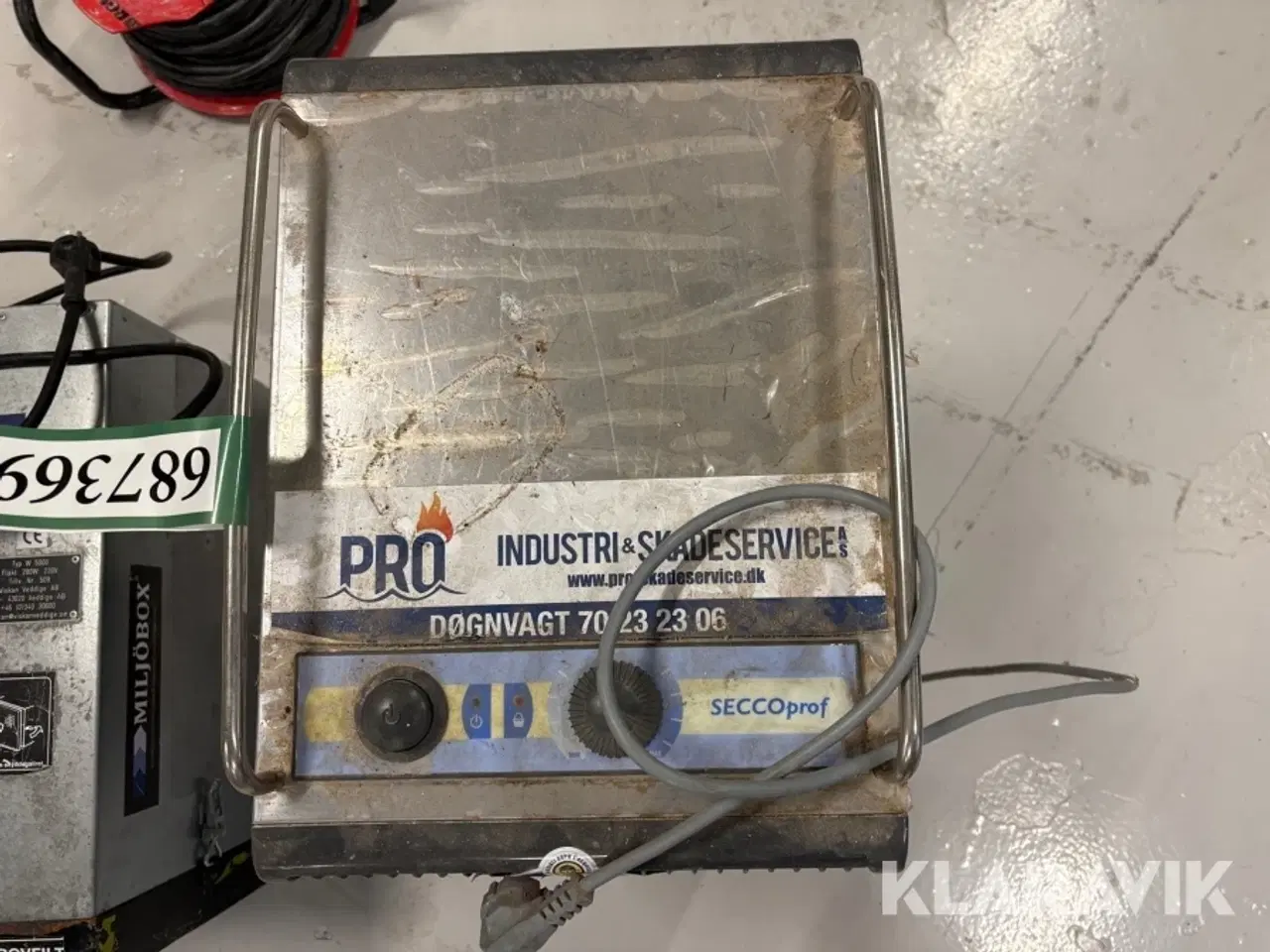 Billede 11 - Lot: Affugter og miljøbox Seccoprof / miljöbox