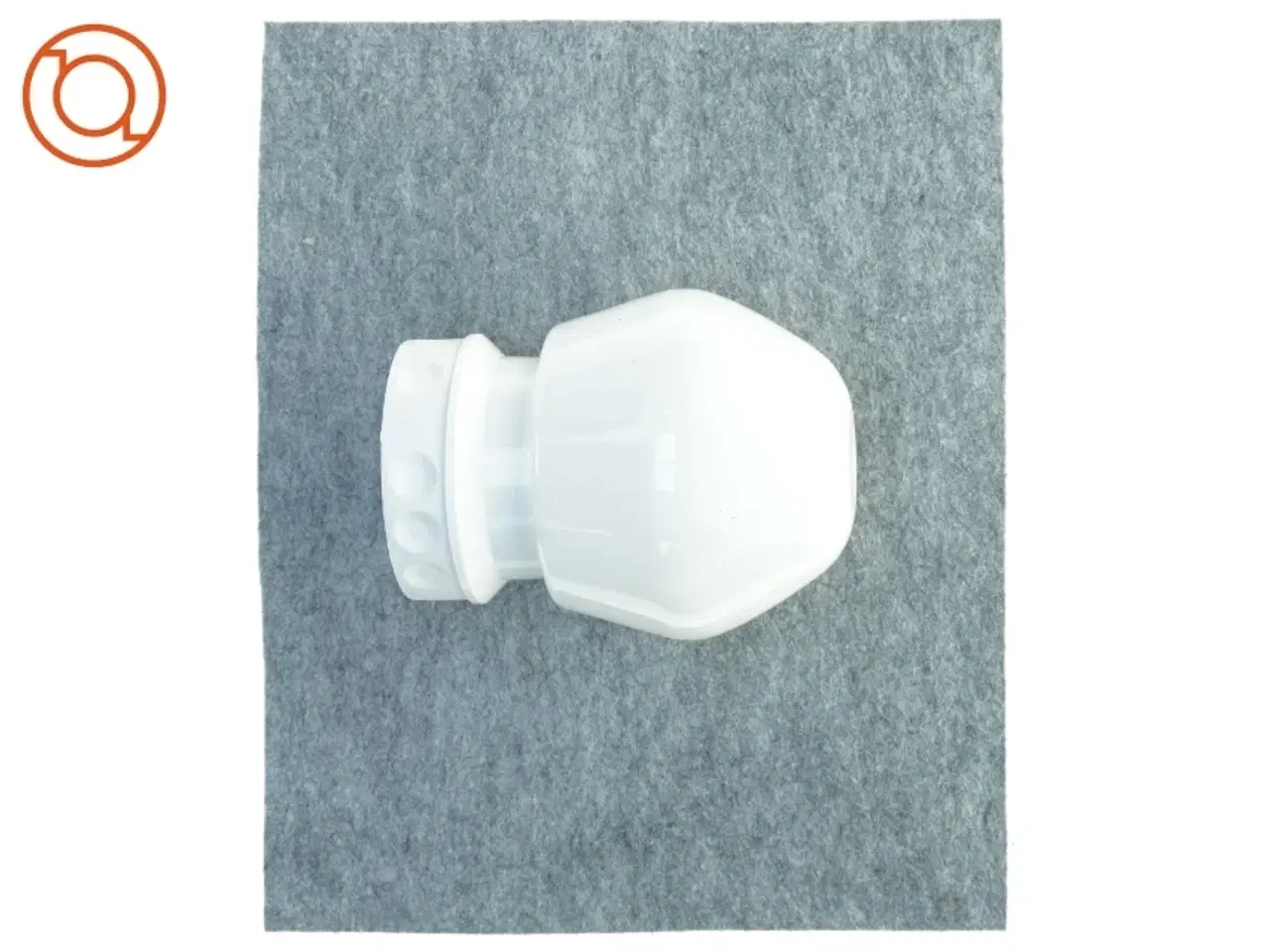 Billede 3 - Lampe Hvid/opal (str. 20 cm)