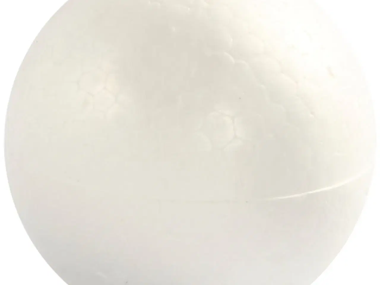 Billede 1 - Kugle, diam. 7 cm, hvid, 5stk./ 1 pk.