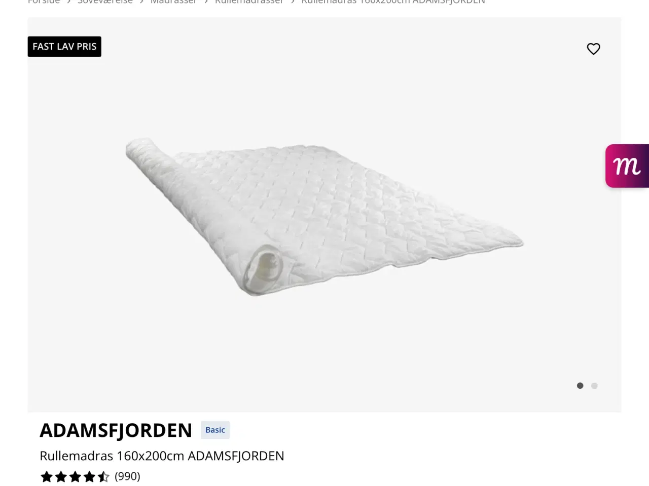 Billede 8 - 160x200 seng - Helt ny