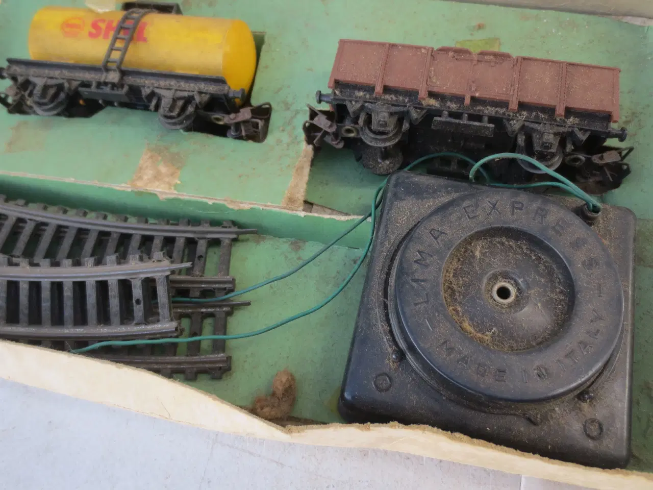 Billede 4 - 1 sæt Retro Lima Express Batteri Train model Ho