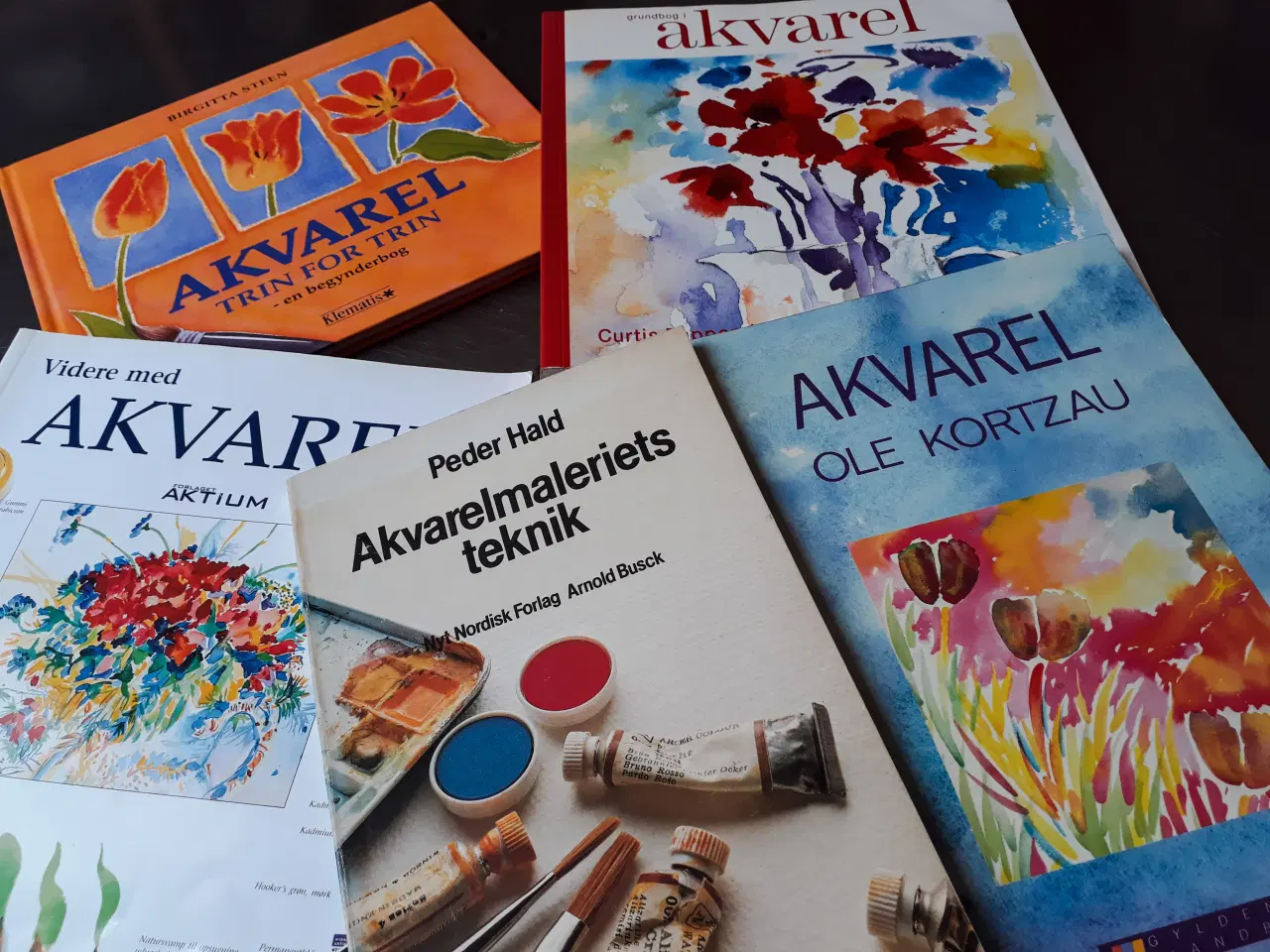 Billede 1 - 5 Akvarel Kunstbøger 