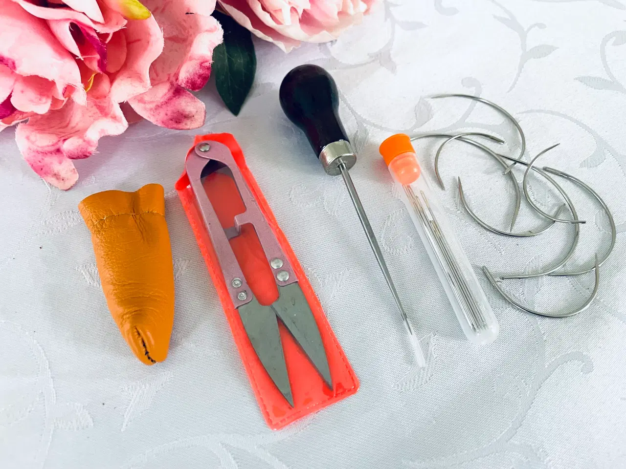 Billede 5 - Blandet sæt til læder hobby