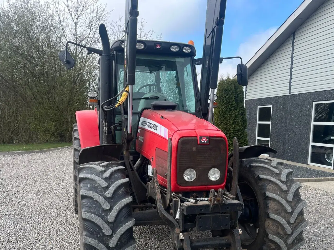 Billede 19 - Massey Ferguson 6480 Dyna 4 Med frontlift og frontlæsser