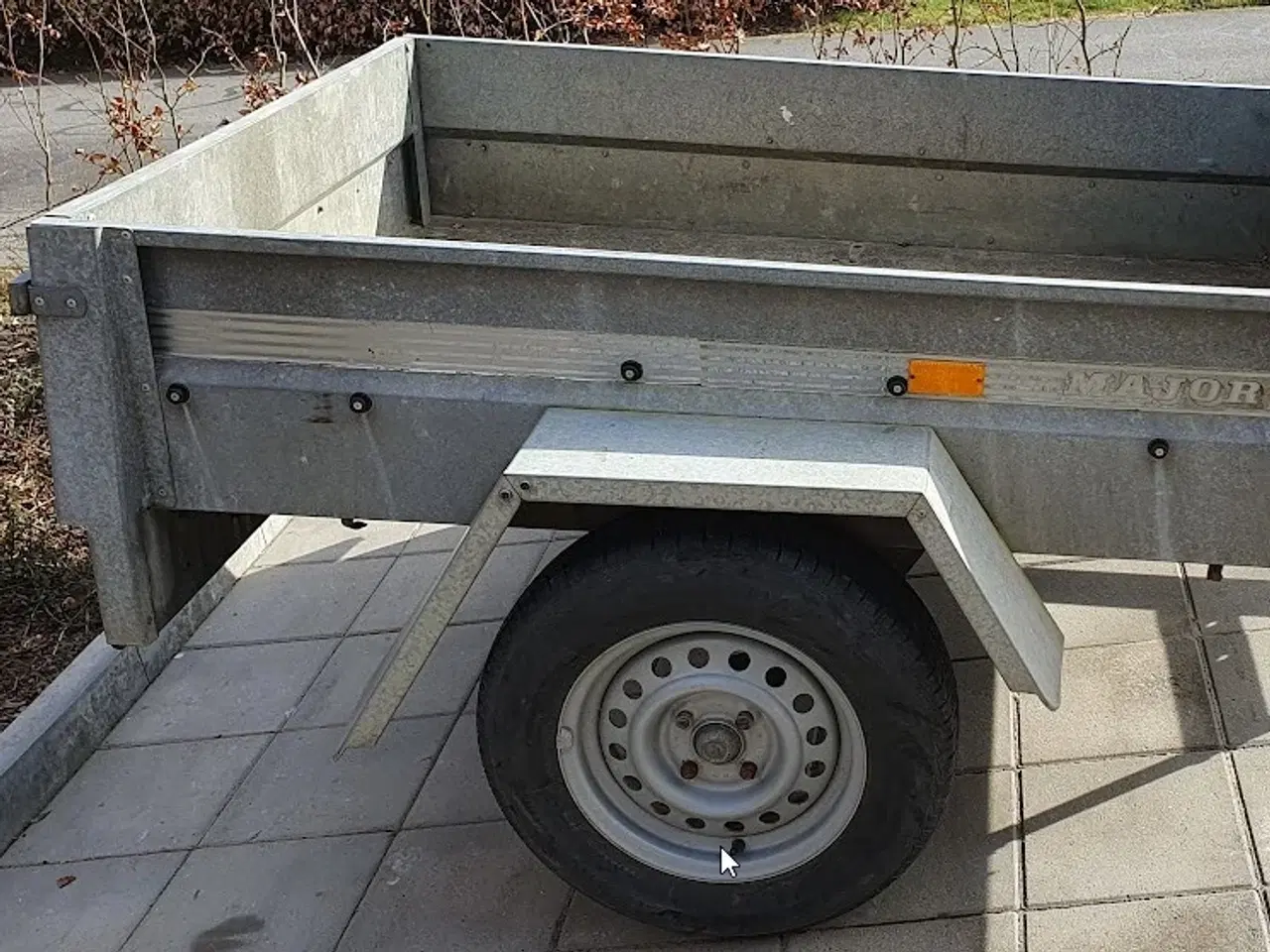 Billede 3 - Brugt Trailer, 500 kg, uden nummerplade.