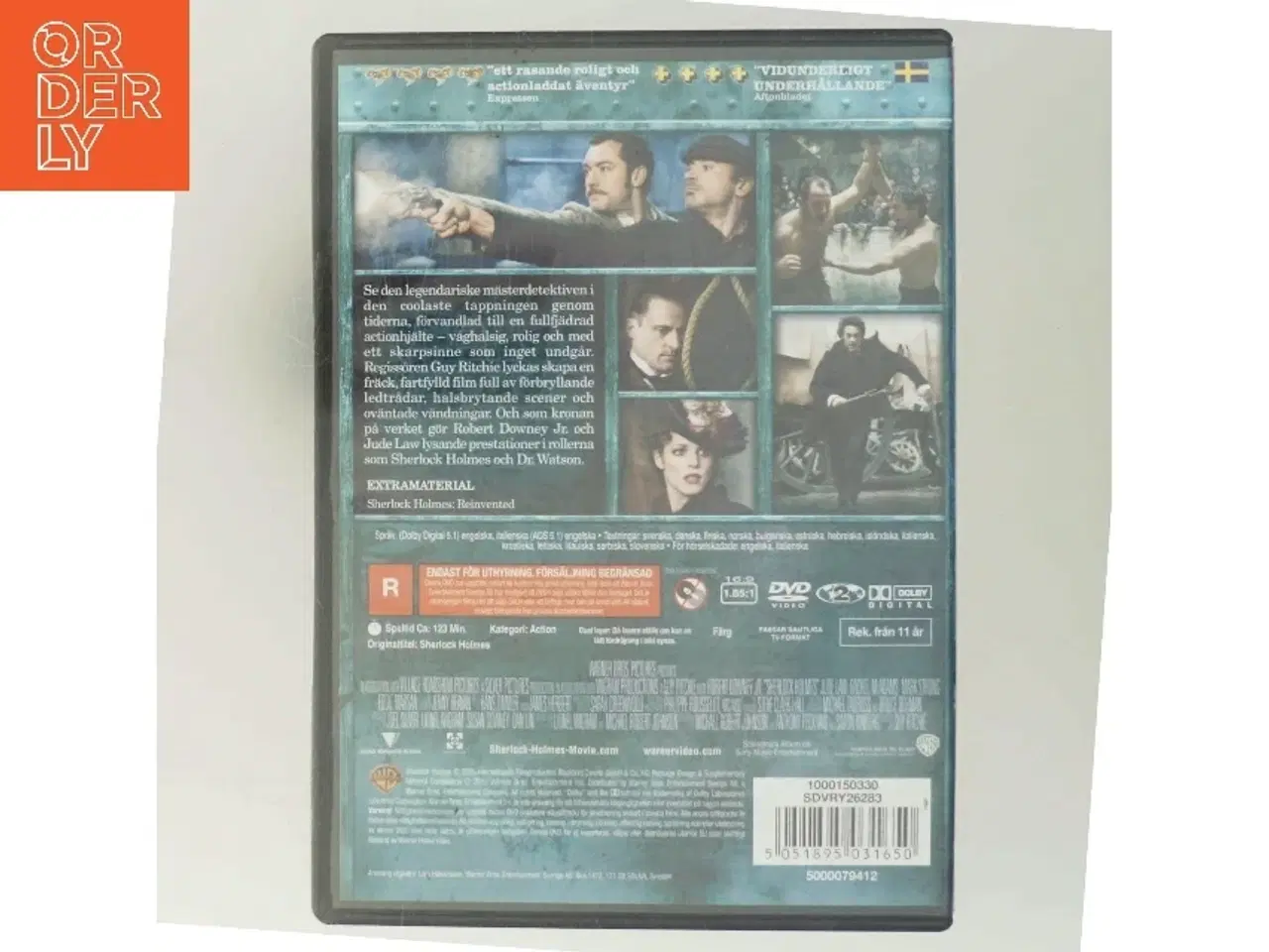 Billede 3 - Sherlock Holmes med Robert Downey Jr. (DVD)