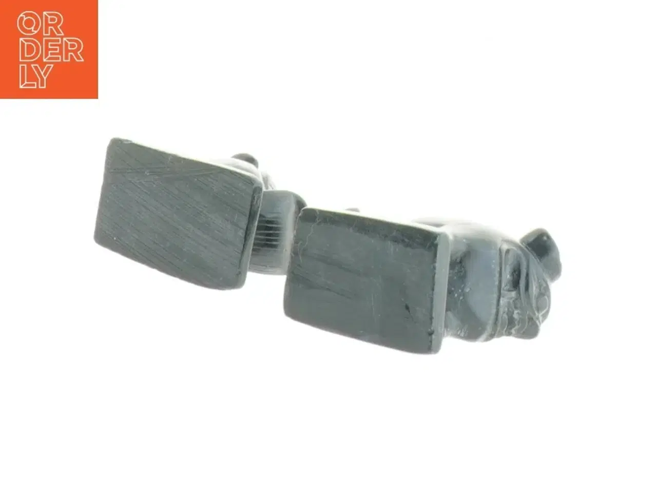 Billede 2 - Sorte figurer med Bulldog (str. 5 x 3 x 5 cm)