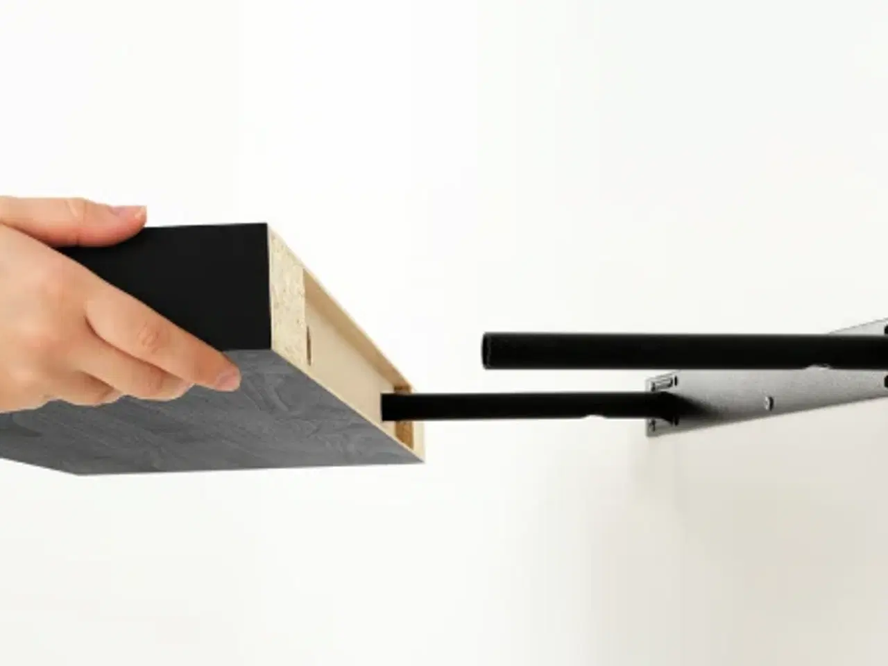 Billede 5 - LACK Hylde, sortbrun, 110x26 cm