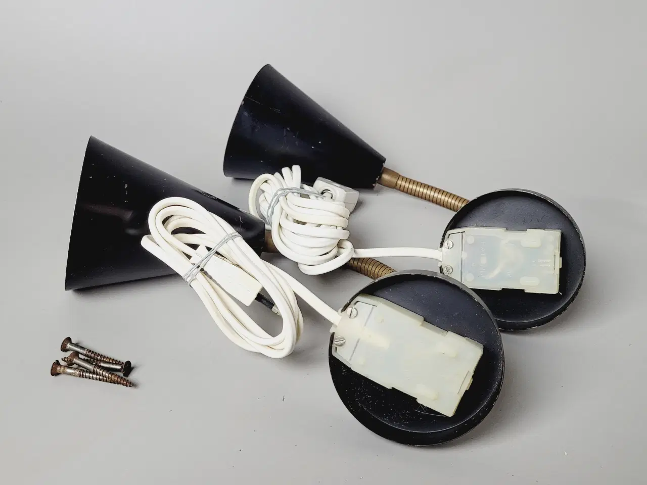 Billede 8 - ⭐️· Vintage Væglamper fra 60'erne/70'erne – Sæt af