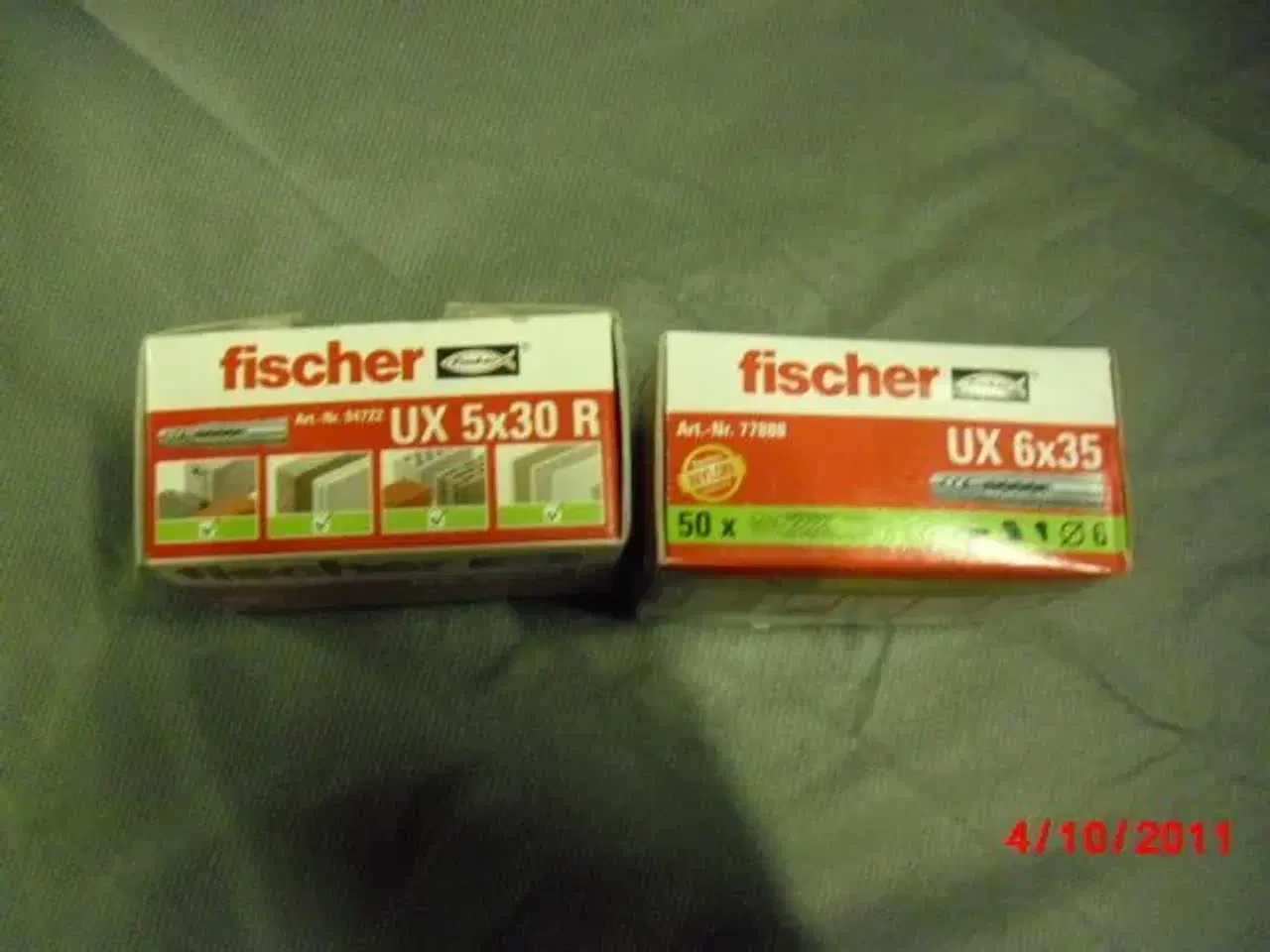 Billede 3 - Fischer UX dübel sortiment i pakker 