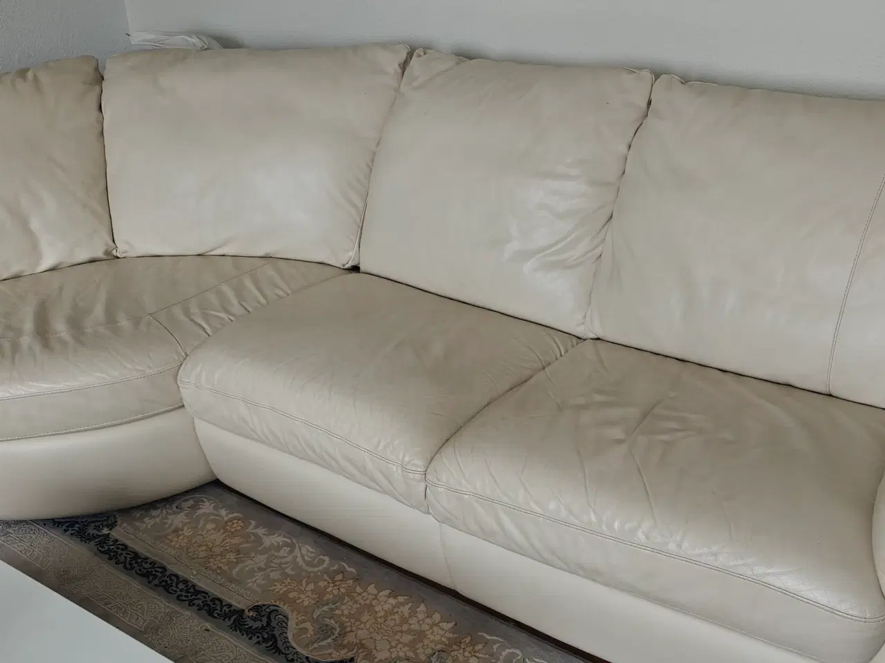 Billede 1 - Lædersofa