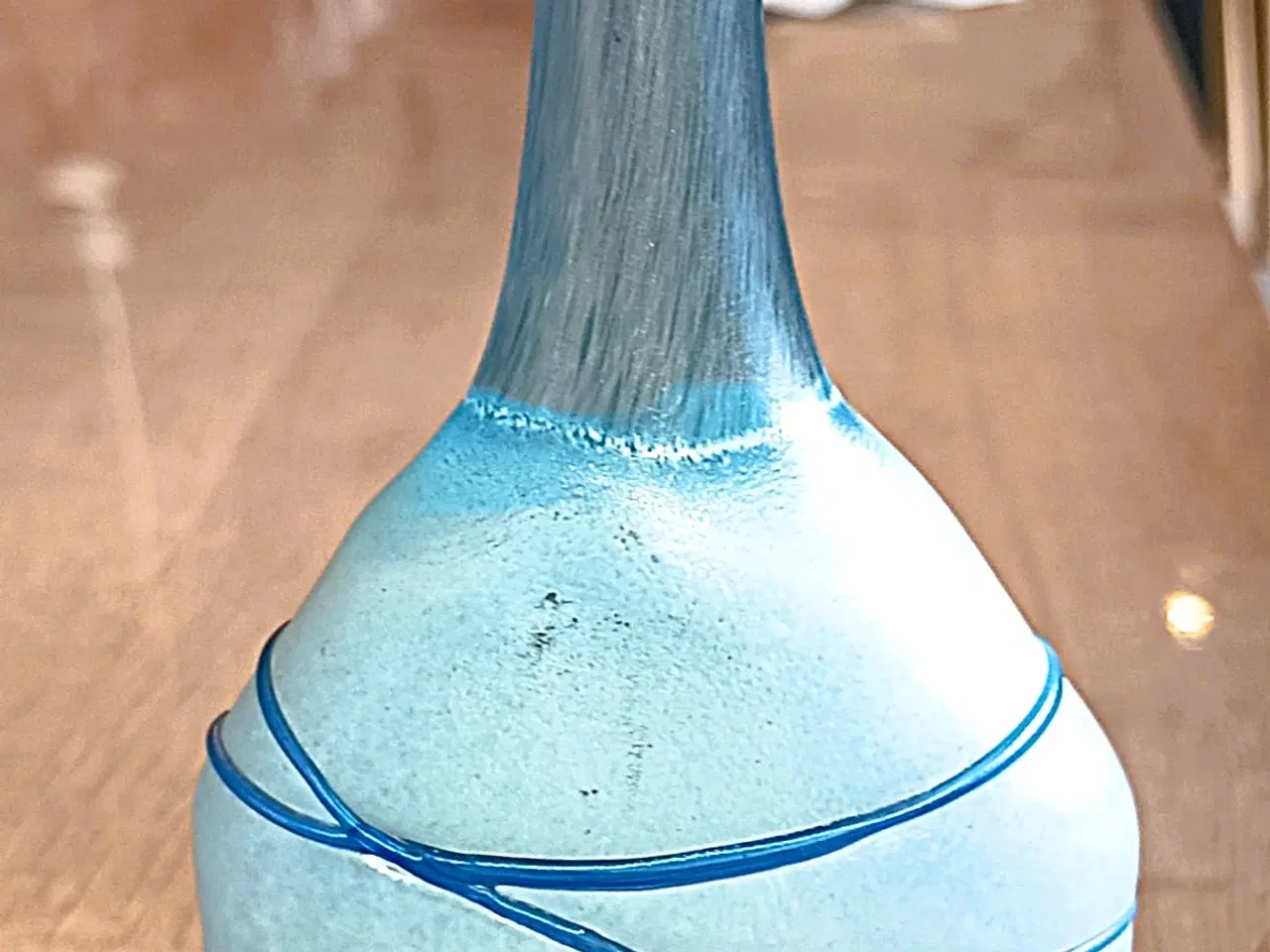 Billede 5 - Bertil Vallien. - Kosta Boda - Vase  "Galaxy Blue"