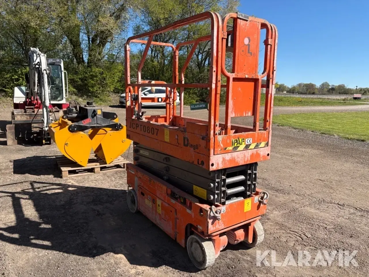 Billede 2 - Sakselift Dingli JCPT0807DC
