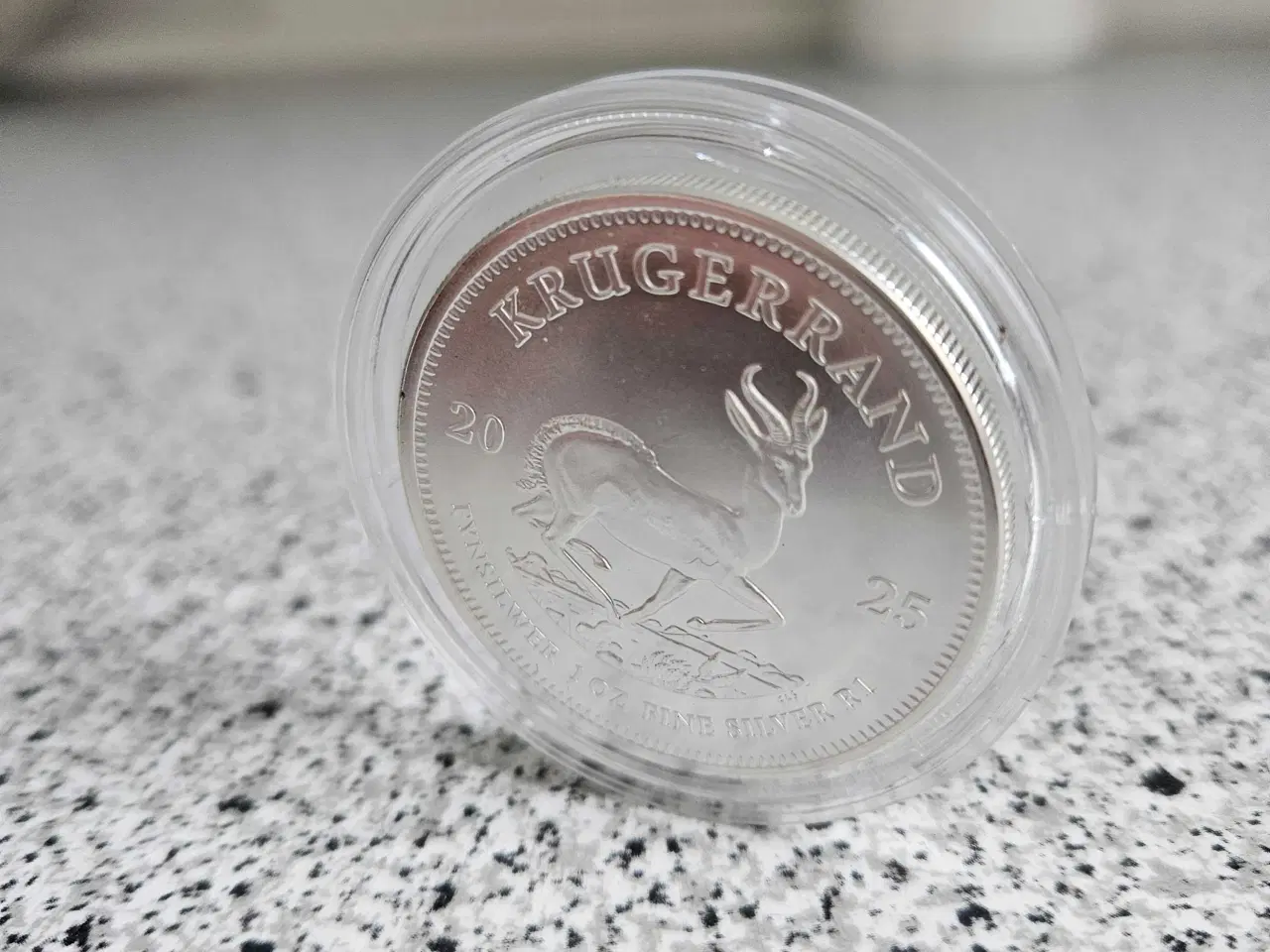 Billede 2 - Sølv mønt krugerrand