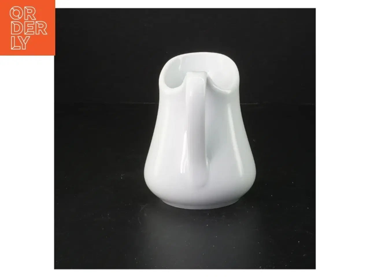 Billede 2 - Hvid porcelænskande fra Royal Copenhagen (str. 12 cm)