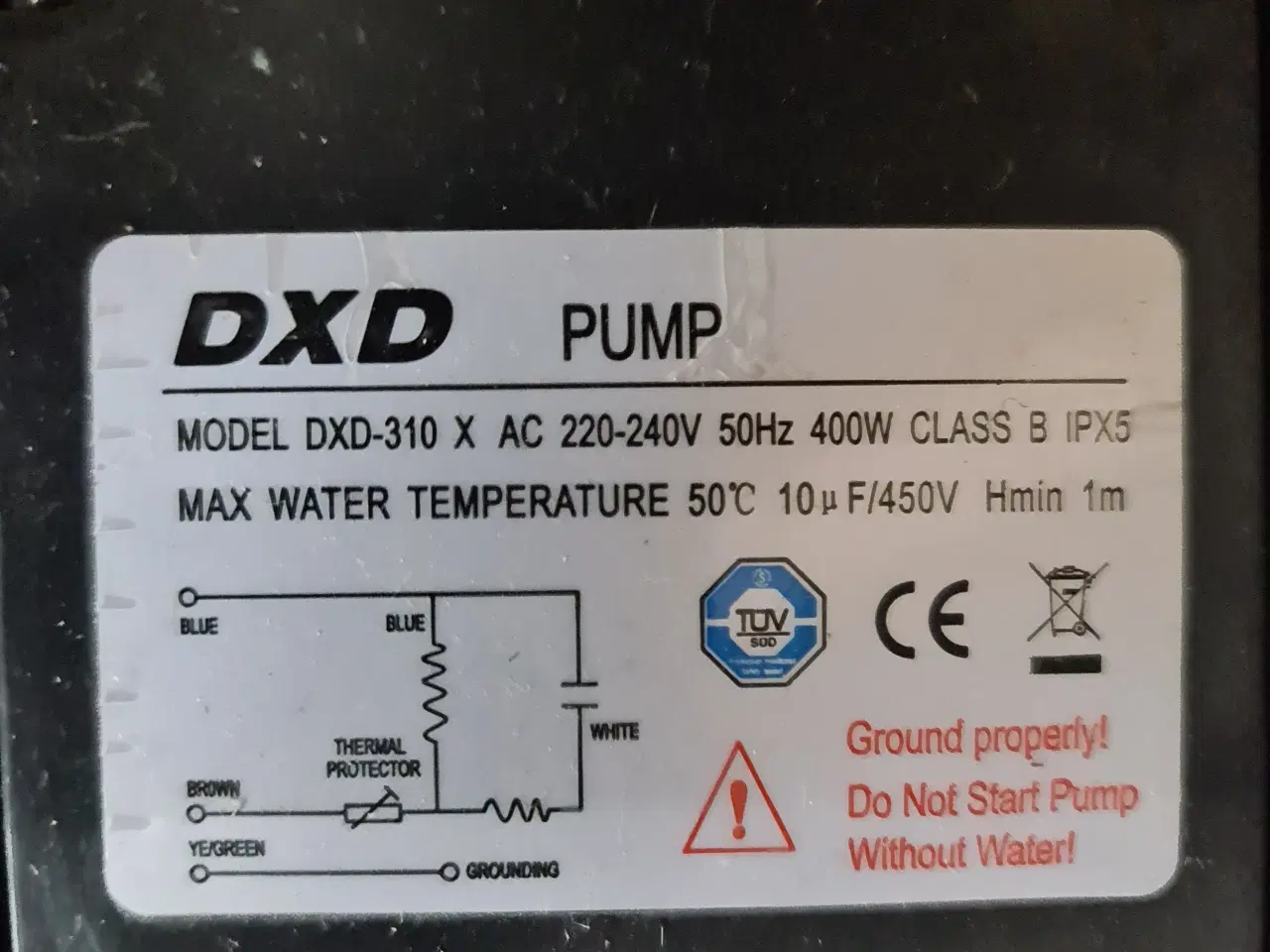 Billede 1 - Spa pumpe DXD 310X