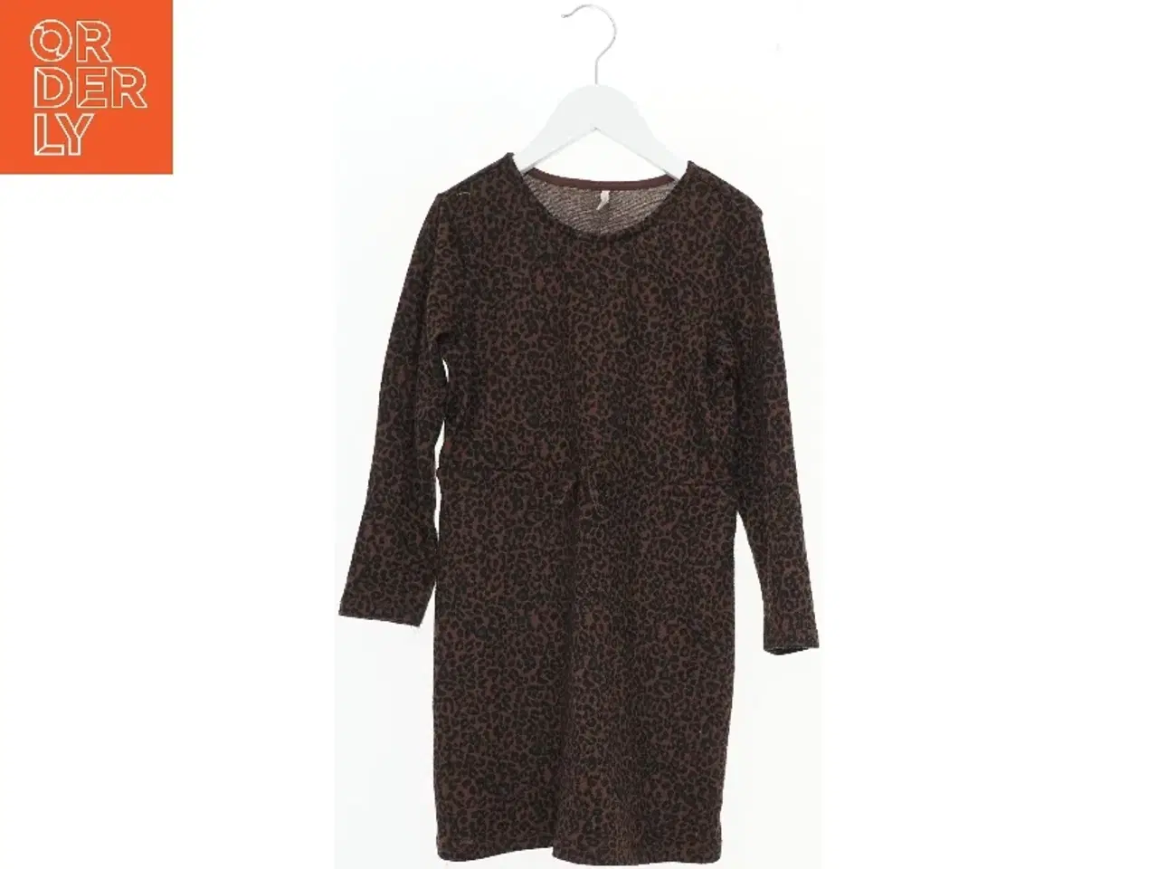 Billede 1 - Leopard mønstret kjole fra Only (str. 128)