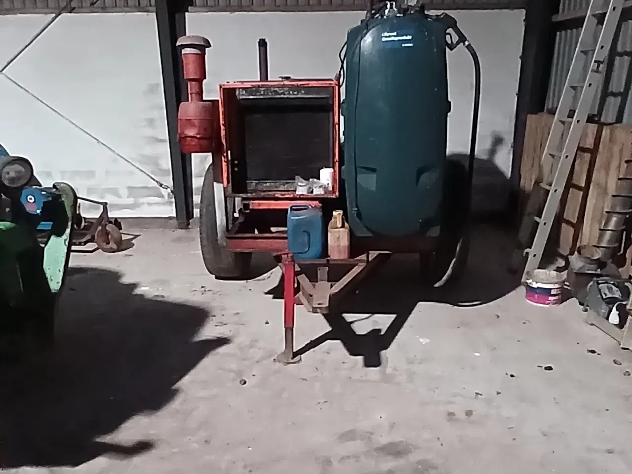 Billede 3 - Markvandingspumpe med dieselmotor