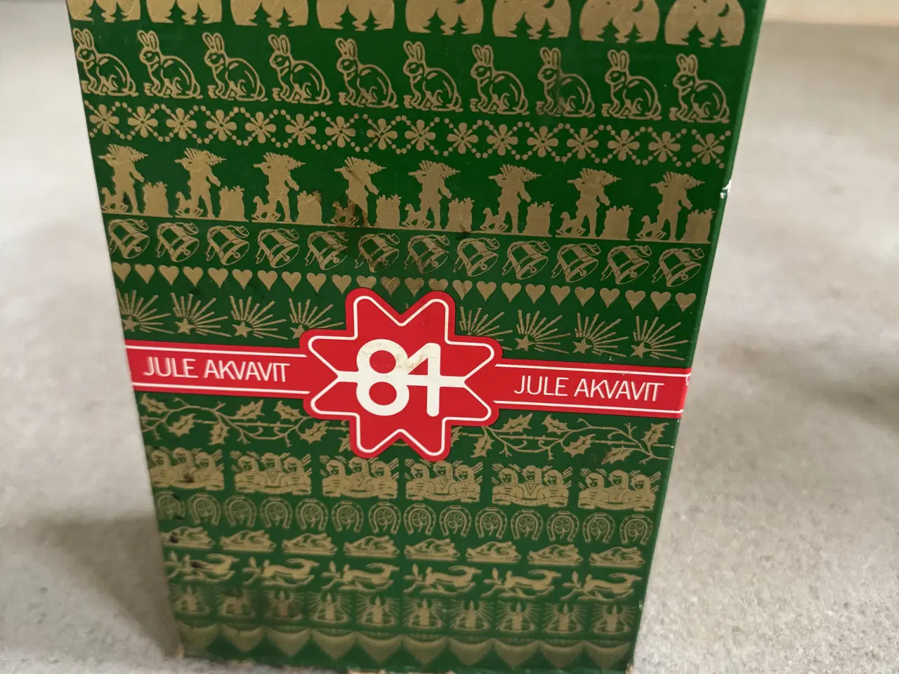 Billede 3 - Aalborg Jule Akvavit 1984 flaske med original æske