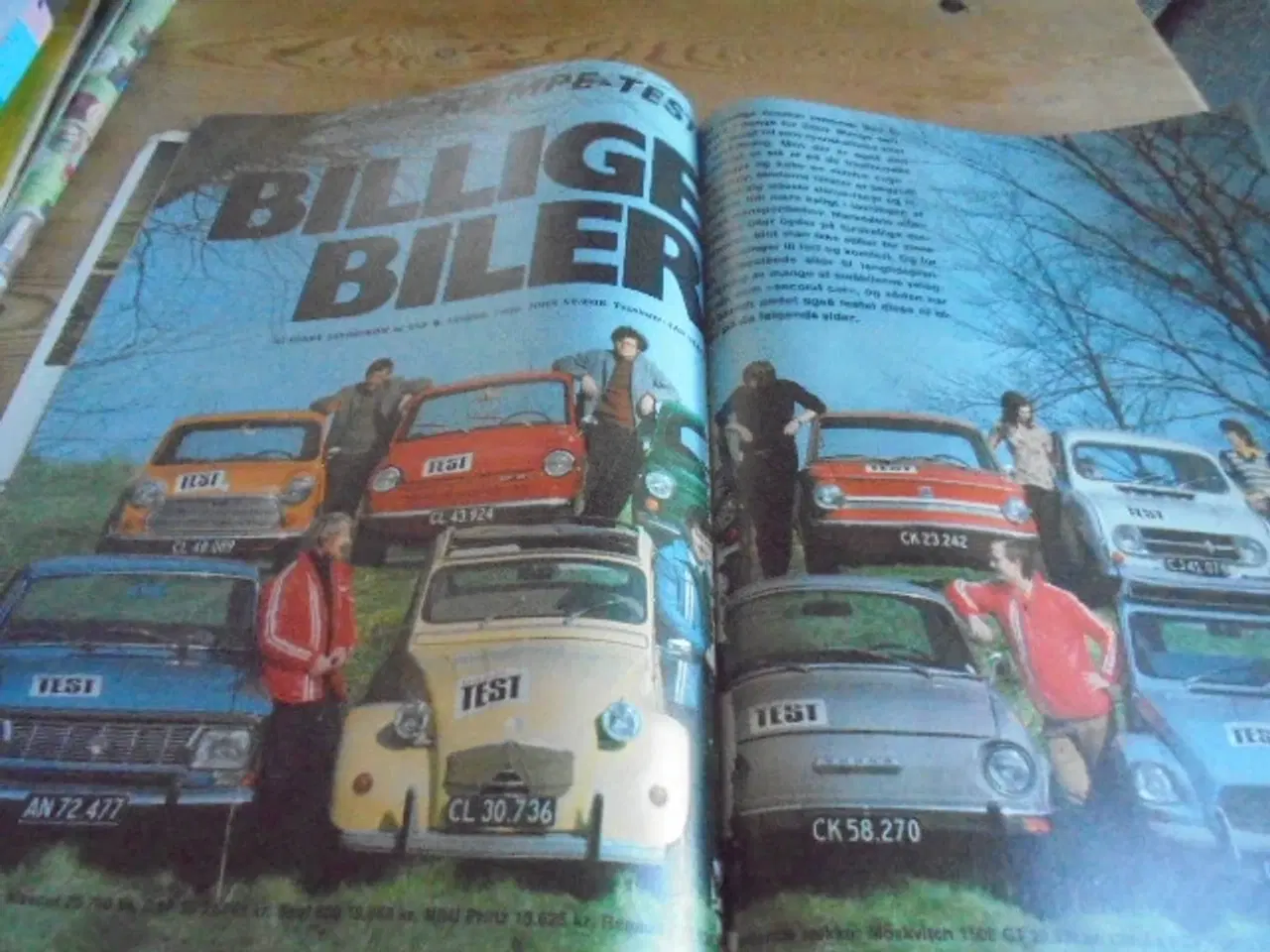 Billede 5 - BILEN OG BÅDEN NR. 6 FRA 1972  