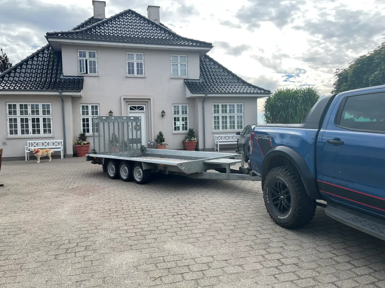 Billede 1 - Maskine trailer 183x415 