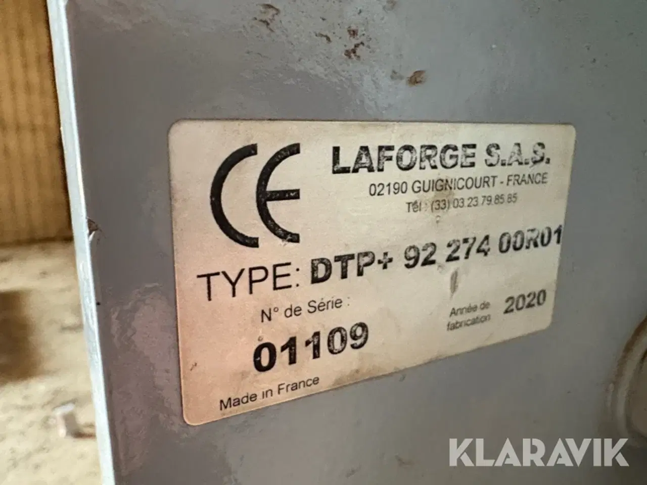 Billede 5 - Sideshift Laforge Dynatrack DTP+ 92 274 00R01