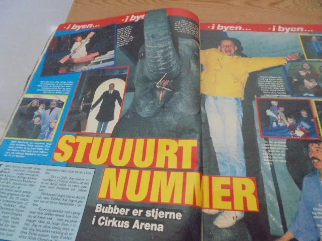 Billede 3 - Se og Hør blad med Gasolin - 1991 - uden forside!!
