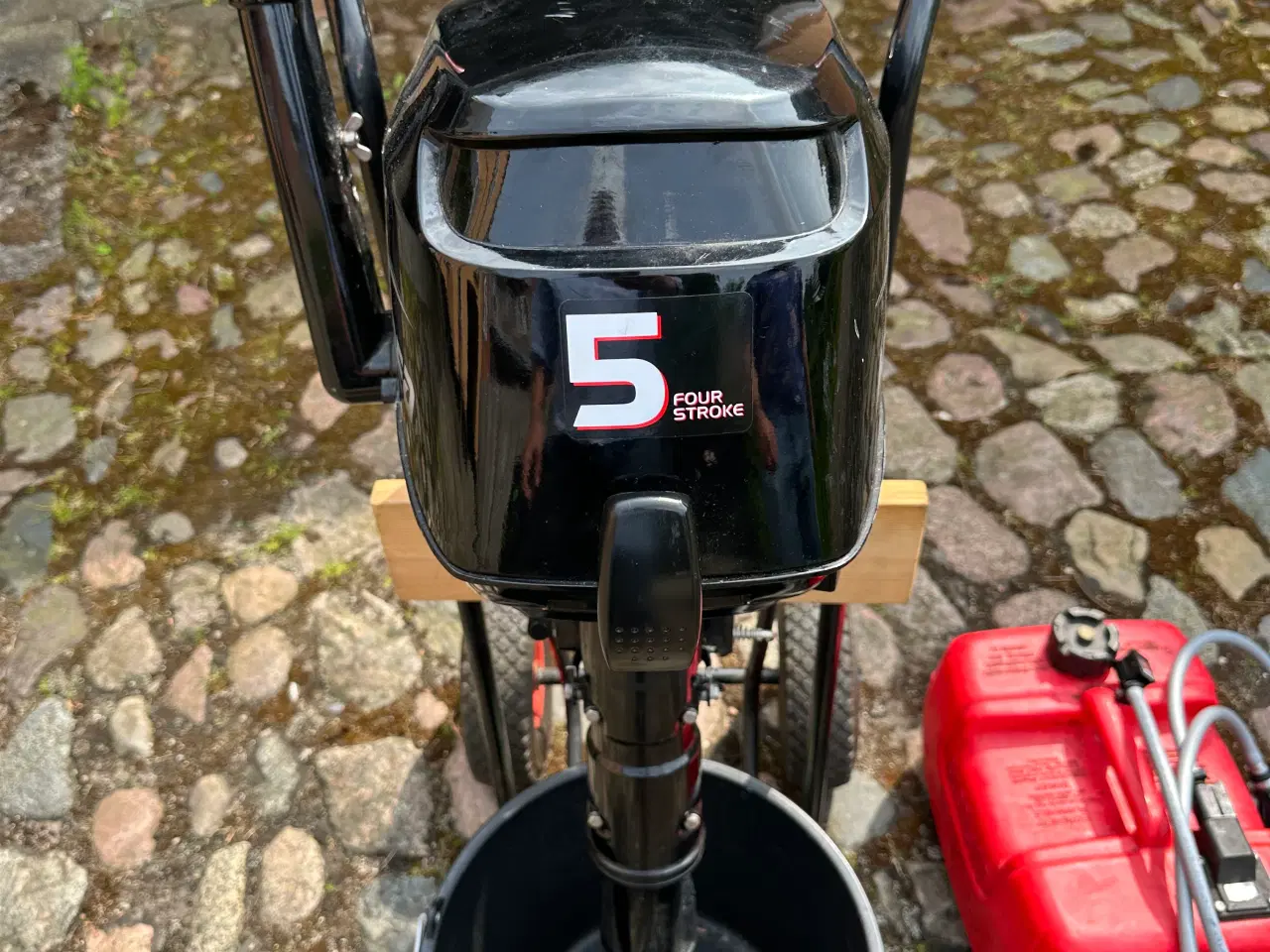 Billede 3 - Påhængsmotor HIEDA 5HK