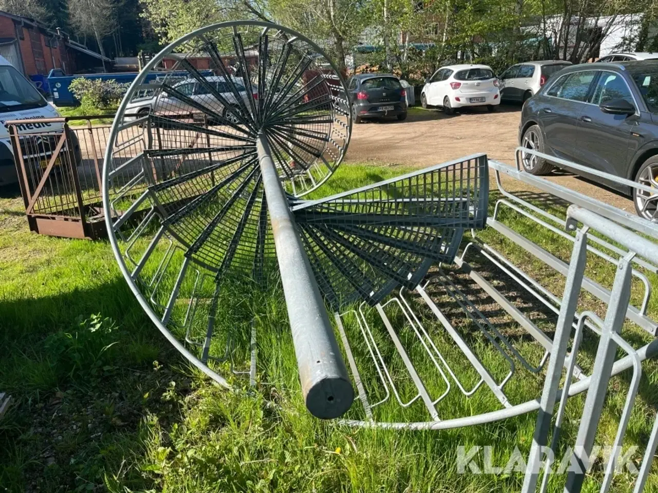 Billede 4 - Spindeltrappe med repos