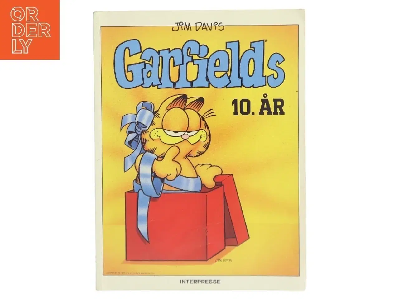 Billede 1 - Garfields 10. år af Jim Davis (Bog)
