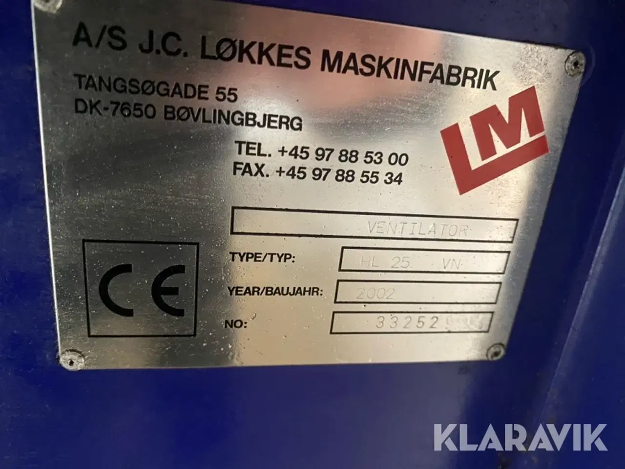 Billede 8 - Kornblæser Løkkes Maskinfabrik HL 25 VN